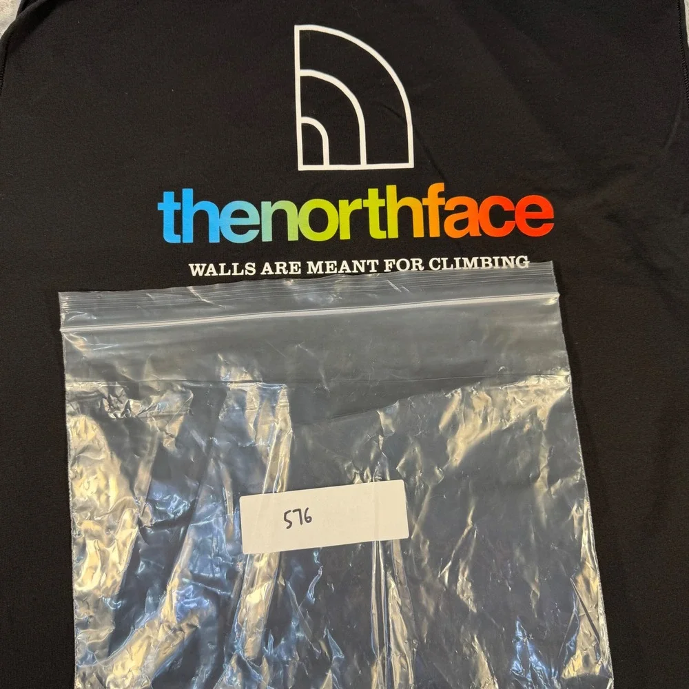 The North Face Muscle Tee Mens XL Black Walls Are Meant For Climbing Shirt